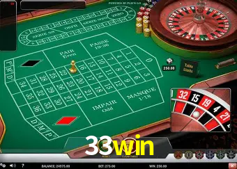 Roulette Table 33win